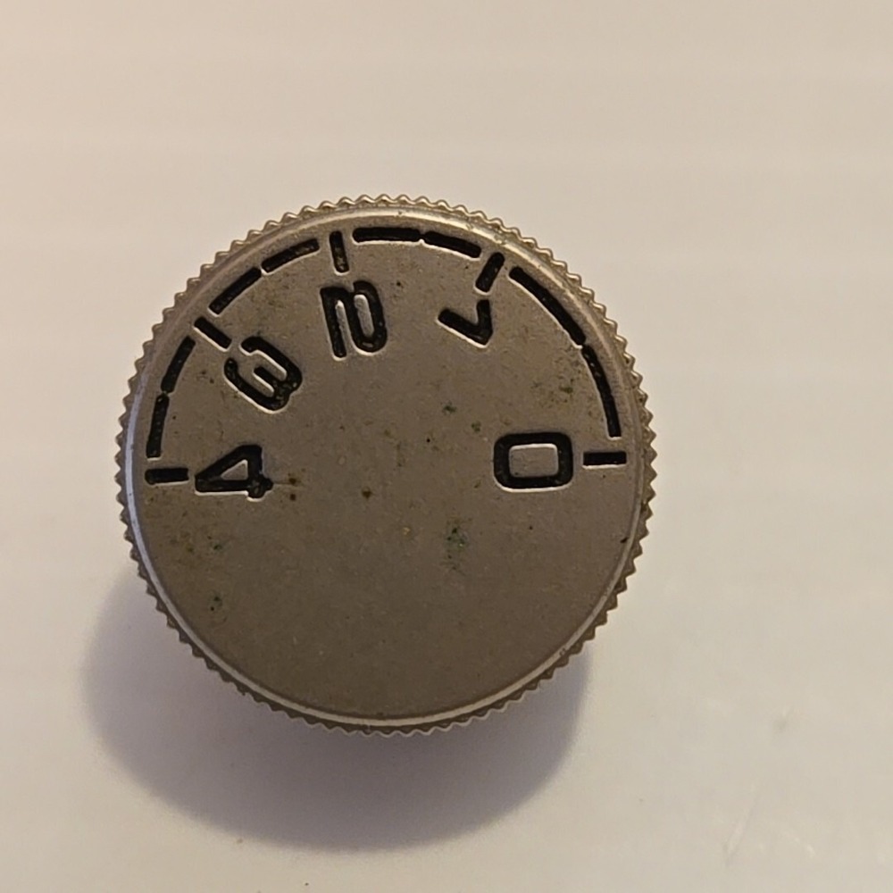 Pioneer PL-518 Turntable Original Anti Skate Knob Silver Vintage Replacement